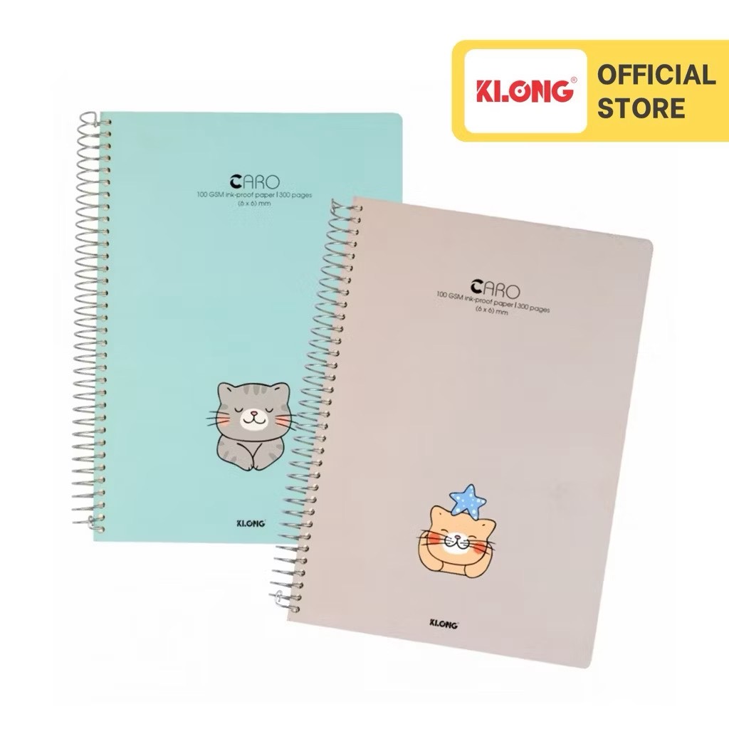 Sổ Caro lò xo đơn A4 - TP591