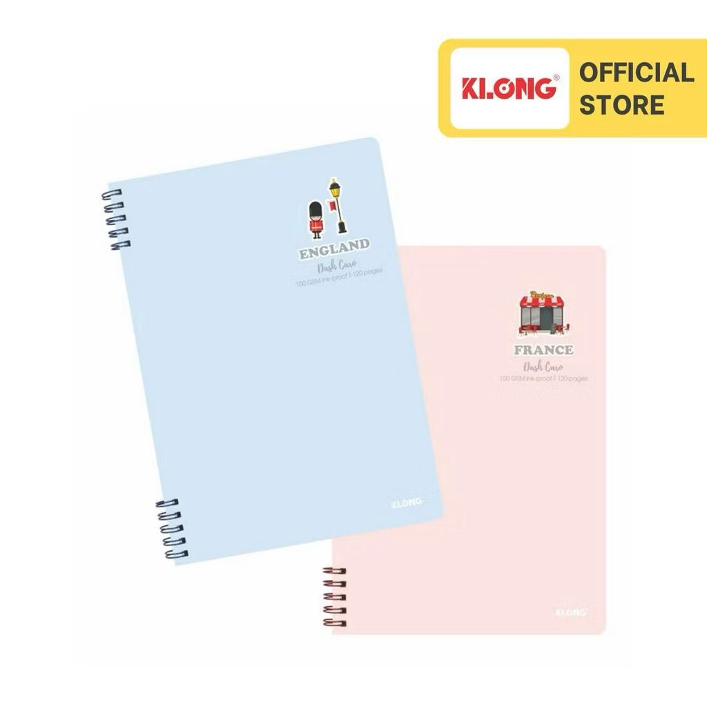 Vở Dash Caro lò xo kép 2 đầu B5 - TP504