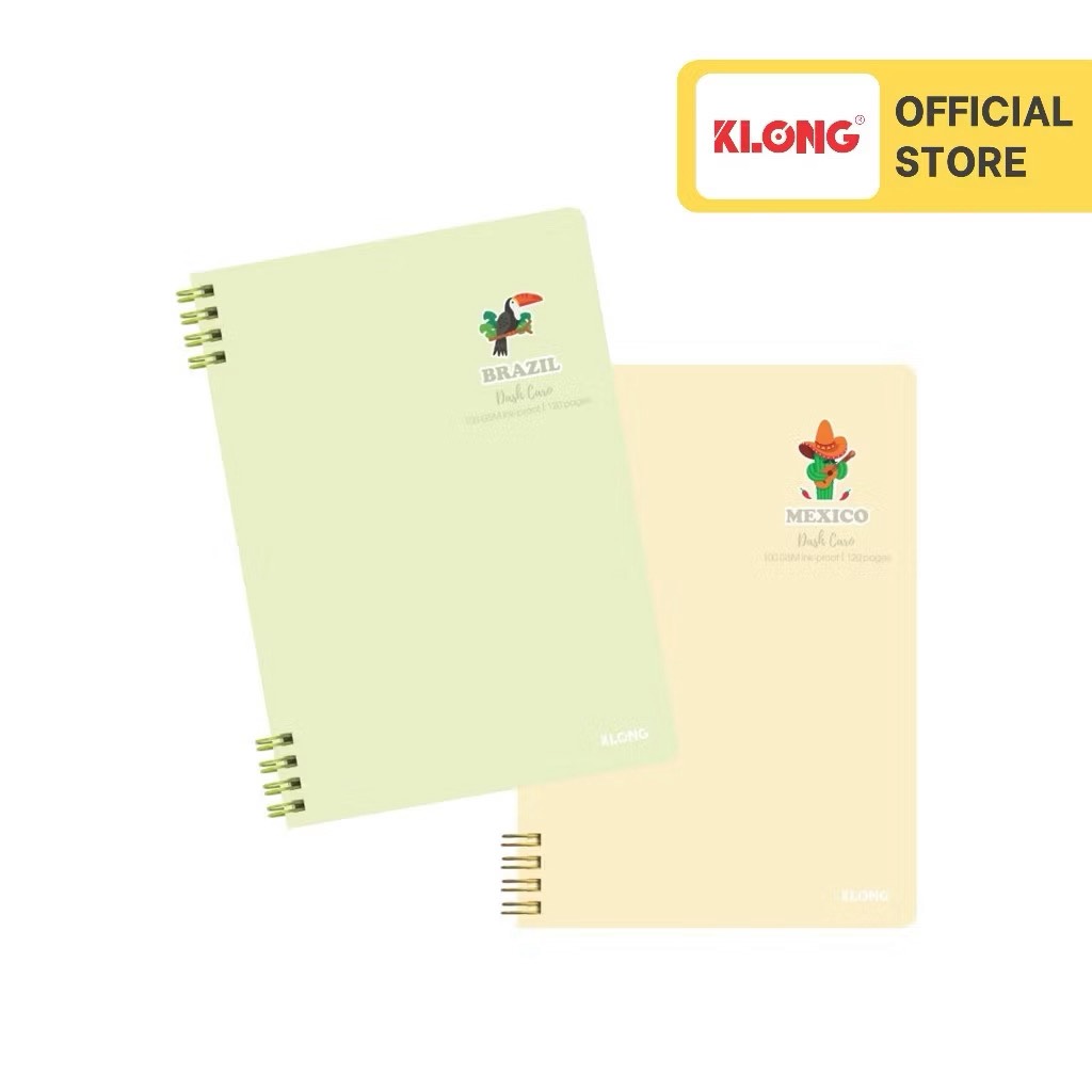 Sổ Dash Caro lò xo kép 2 đầu A5 - TP500