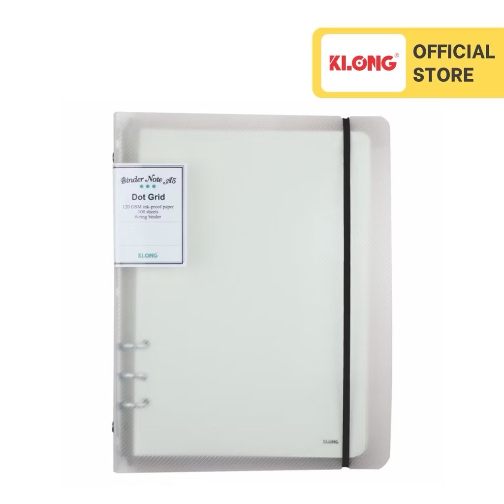 Sổ còng sắt 6 chấu Dot Grid A5 - TP995