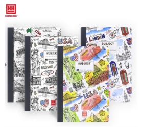 Sổ bìa bồi A4 subject - 4589 - 360Tr ( 20Q/T) - Hồng Hà