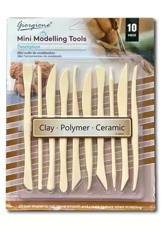 Bộ 10 món khắc đất nặn Giorgione - G-Y0002