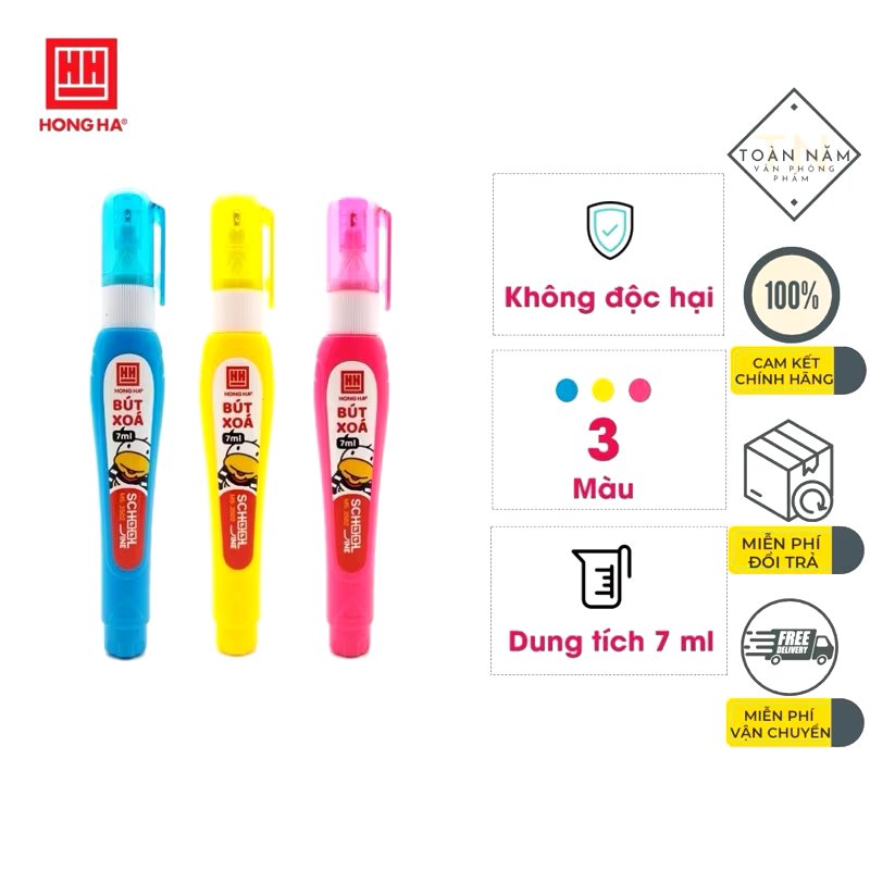 Bút xóa Oringa CV02 - 3502 - Hồng Hà (12C/H)