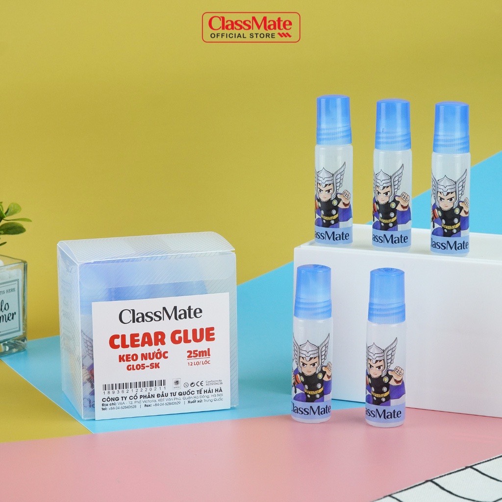 Keo nước 25ml - GL05-SK - Classmate (12C/L)