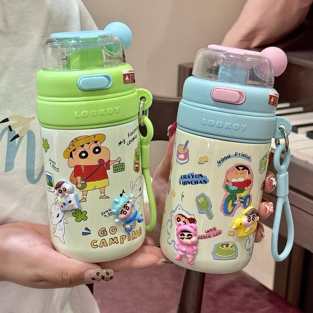 Bình nước giữ nhiệt Shin-chan