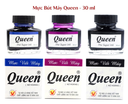 Mực bơm -QUEEN-(12H/L) -30ml