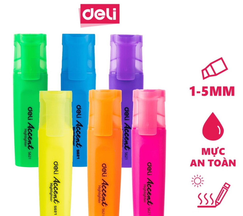 Bút DẠ QUANG S621- DELI
