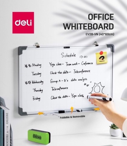 Bảng từ trắng 6x4 EV28-VN DELI