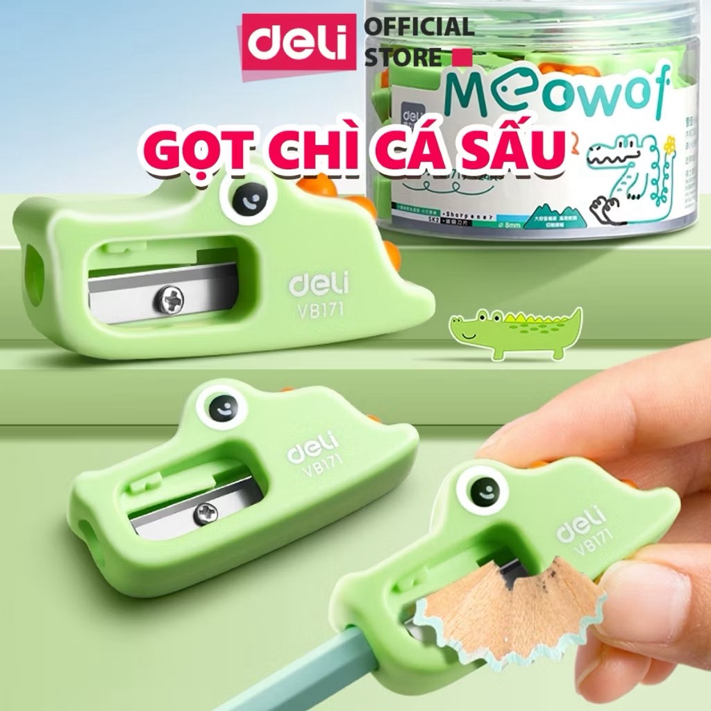 Chuốt chì Crocodile - VB171 - Deli (24C/L)