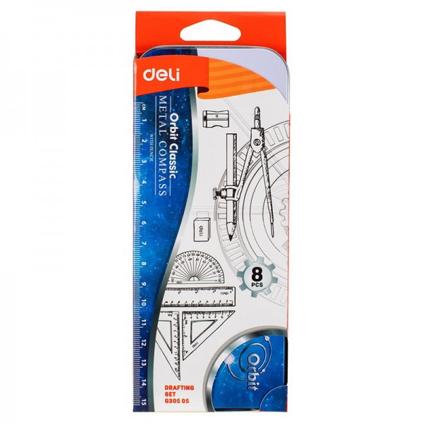 Bộ compa hộp thiết G30505 - DELI