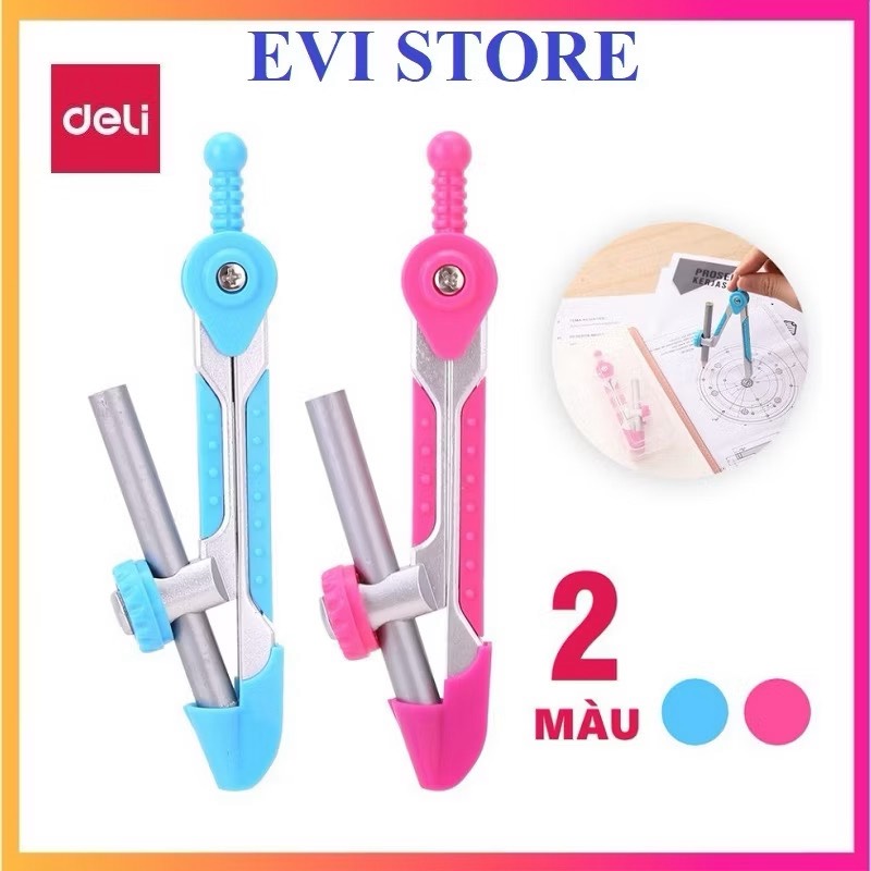 Compa chì gỗ 8615 - Deli