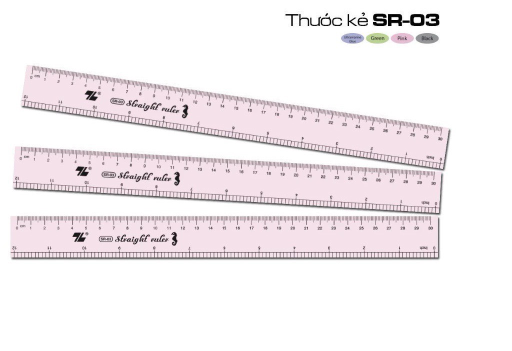 Thước TL - 30cm - SR03