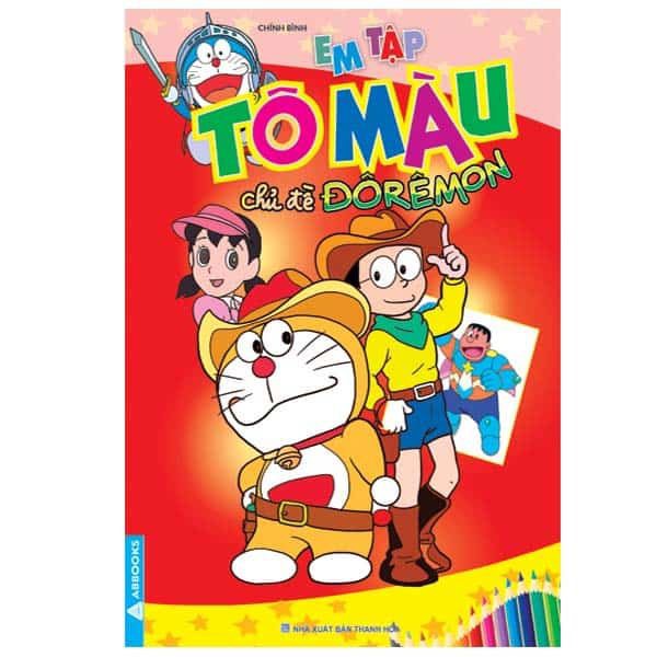 Em tập tô màu - ABOOKS - Đôrêmon