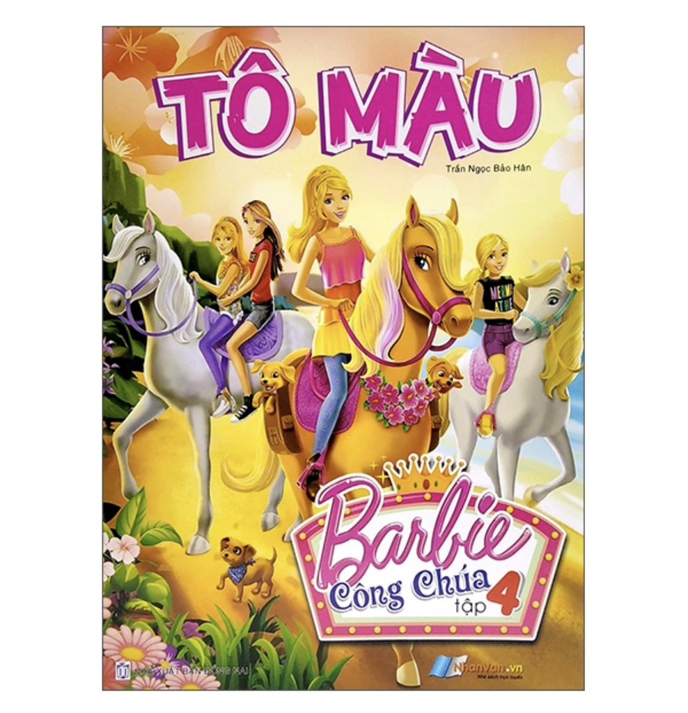 Tô màu Công chúa Barbie