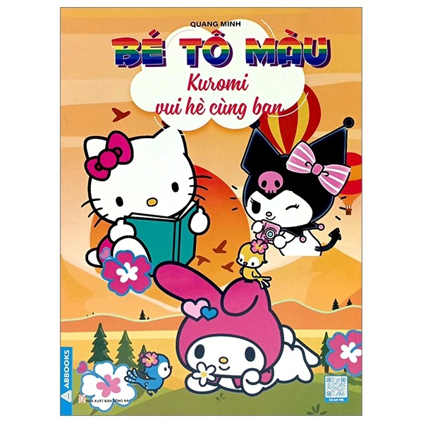 ABBOOK - Bé tô màu - Kuromi & Bạn