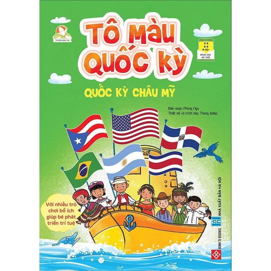Tô màu quốc kỳ - Châu Mỹ