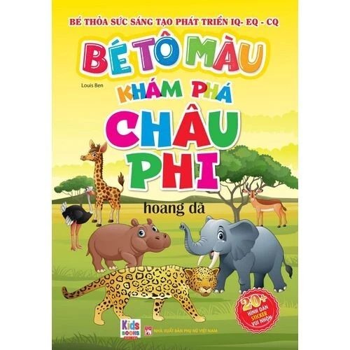 Bé tô màu khám phá