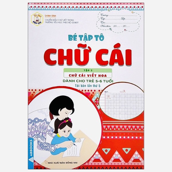 AB Tủ Sách Mầm Non - Bé Tập Tô (5-6T)