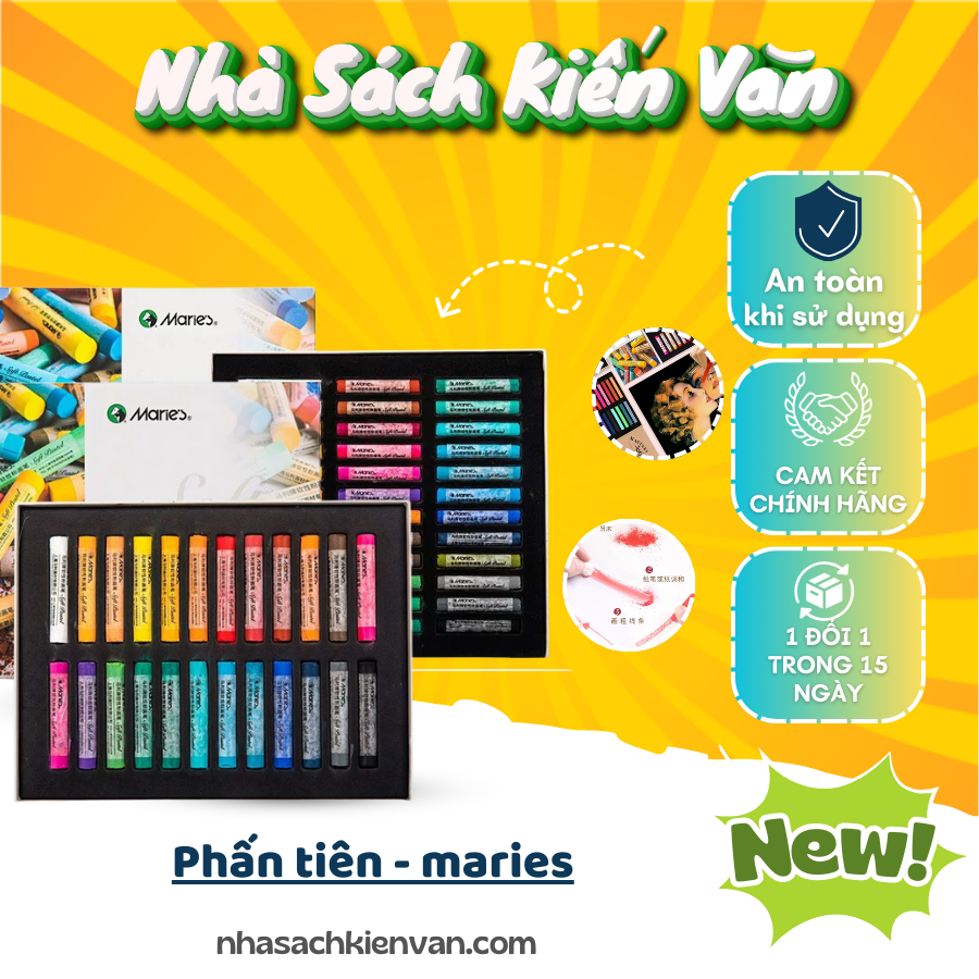 Phấn màu Soft Pastel - Maries