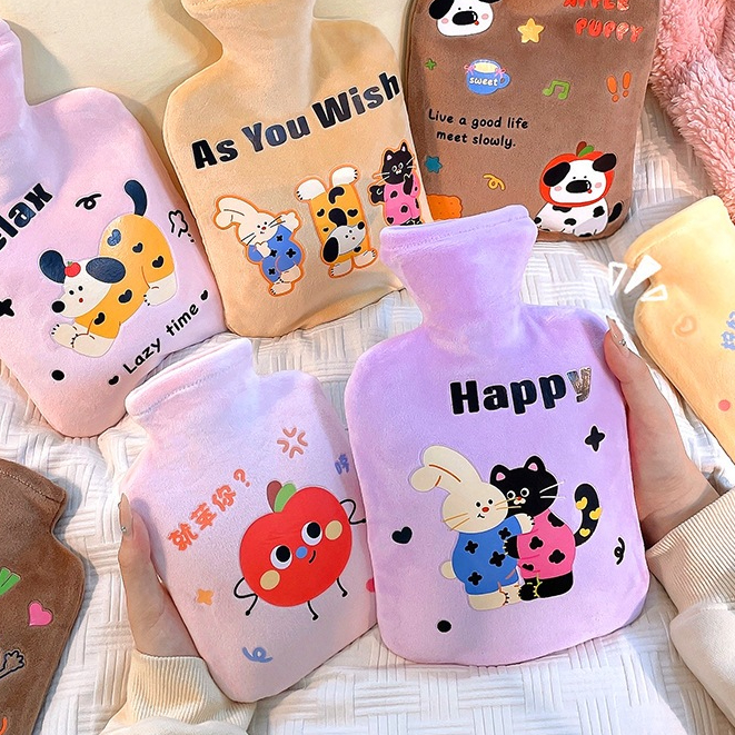 Túi chườm lông mịn cute - Lớn