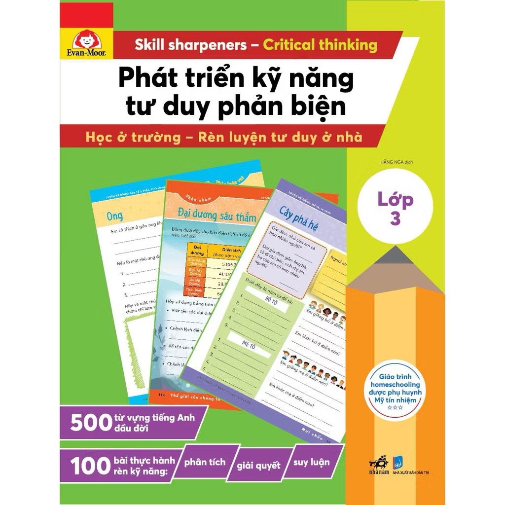 Phát triển kỹ năng tư duy phản biện - Lớp 3 4 5
