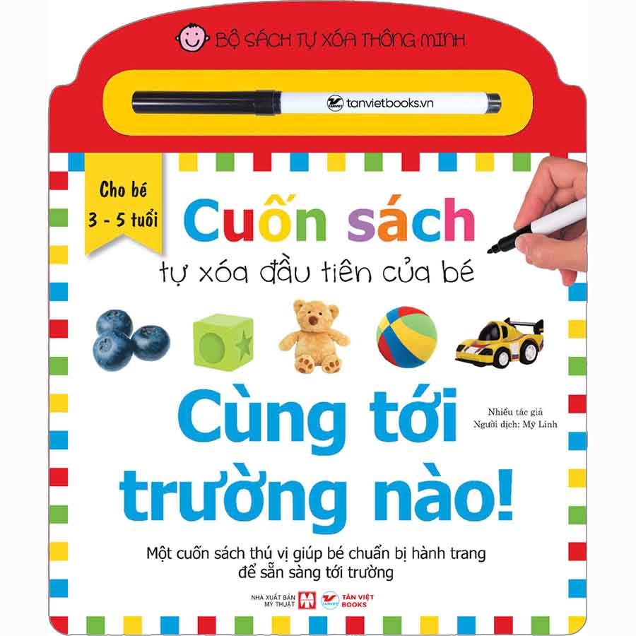 Cuốn sách tự xóa đầu tiên của bé