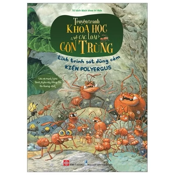 Truyện tranh khoa học về các loài côn trùng - Lính trinh sát dũng cảm